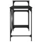 vidaXL Schreibtisch mit Regal Schwarz 135x50x90 cm Holzwerkstoff Eisen vidaXL Schreibtisch mit Regal Schwarz 135x50x90 cm Holzwerkstoff Eisen