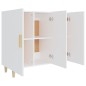 vidaXL Sideboard Weiß 90x34x80 cm Holzwerkstoff vidaXL Sideboard Weiß 90x34x80 cm Holzwerkstoff