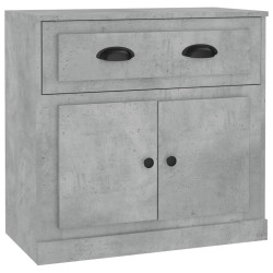 vidaXL Sideboard Betongrau 70x35,5x67,5 cm Holzwerkstoff