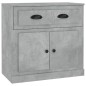vidaXL Sideboard Betongrau 70x35,5x67,5 cm Holzwerkstoff vidaXL Sideboard Betongrau 70x35,5x67,5 cm Holzwerkstoff