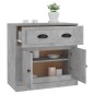vidaXL Sideboard Betongrau 70x35,5x67,5 cm Holzwerkstoff vidaXL Sideboard Betongrau 70x35,5x67,5 cm Holzwerkstoff
