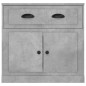 vidaXL Sideboard Betongrau 70x35,5x67,5 cm Holzwerkstoff vidaXL Sideboard Betongrau 70x35,5x67,5 cm Holzwerkstoff