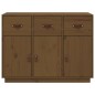 vidaXL Sideboard Honigbraun 100x40x75 cm Massivholz Kiefer vidaXL Sideboard Honigbraun 100x40x75 cm Massivholz Kiefer