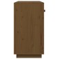 vidaXL Sideboard Honigbraun 100x40x75 cm Massivholz Kiefer vidaXL Sideboard Honigbraun 100x40x75 cm Massivholz Kiefer