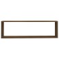vidaXL Wandregale 4 Stk. Braun Eichen-Optik 100x15x30 cm Holzwerkstoff vidaXL Wandregale 4 Stk. Braun Eichen-Optik 100x15x30 cm Holzwerkstoff
