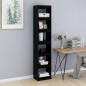 vidaXL Bücherregal/Raumteiler Schwarz 40x30x198 cm vidaXL Bücherregal/Raumteiler Schwarz 40x30x198 cm