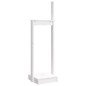 vidaXL Kaminholzhalter Weiß 33,5x30x110 cm Massivholz Kiefer vidaXL Kaminholzhalter Weiß 33,5x30x110 cm Massivholz Kiefer