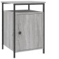 vidaXL Nachttisch Grau Sonoma 40x42x60 cm Holzwerkstoff vidaXL Nachttisch Grau Sonoma 40x42x60 cm Holzwerkstoff