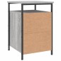 vidaXL Nachttisch Grau Sonoma 40x42x60 cm Holzwerkstoff vidaXL Nachttisch Grau Sonoma 40x42x60 cm Holzwerkstoff