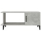 vidaXL Couchtisch Betongrau 90x50x40 cm Holzwerkstoff vidaXL Couchtisch Betongrau 90x50x40 cm Holzwerkstoff