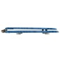 vidaXL Toilettensitz Soft-Close-Deckel MDF Blau Wassertropfen-Design vidaXL Toilettensitz Soft-Close-Deckel MDF Blau Wassertropfen-Design