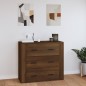 vidaXL Sideboard Braun Eichen-Optik 80x33x70 cm Holzwerkstoff vidaXL Sideboard Braun Eichen-Optik 80x33x70 cm Holzwerkstoff