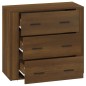 vidaXL Sideboard Braun Eichen-Optik 80x33x70 cm Holzwerkstoff vidaXL Sideboard Braun Eichen-Optik 80x33x70 cm Holzwerkstoff