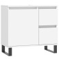 vidaXL Badschrank Weiß 65x33x60 cm Holzwerkstoff vidaXL Badschrank Weiß 65x33x60 cm Holzwerkstoff