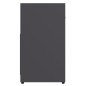 vidaXL Badezimmerschrank Grau 60x33x61 cm Holzwerkstoff vidaXL Badezimmerschrank Grau 60x33x61 cm Holzwerkstoff