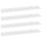 vidaXL Wandregale 4 Stk. Weiß 60x9x3 cm vidaXL Wandregale 4 Stk. Weiß 60x9x3 cm