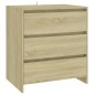 vidaXL Sideboard Sonoma-Eiche 70x41x75 cm Holzwerkstoff vidaXL Sideboard Sonoma-Eiche 70x41x75 cm Holzwerkstoff