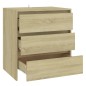 vidaXL Sideboard Sonoma-Eiche 70x41x75 cm Holzwerkstoff vidaXL Sideboard Sonoma-Eiche 70x41x75 cm Holzwerkstoff