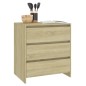 vidaXL Sideboard Sonoma-Eiche 70x41x75 cm Holzwerkstoff vidaXL Sideboard Sonoma-Eiche 70x41x75 cm Holzwerkstoff