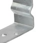 vidaXL Pfostenträger 6 Stk. Silbern 8×6×15 cm Verzinkter Stahl vidaXL Pfostenträger 6 Stk. Silbern 8×6×15 cm Verzinkter Stahl