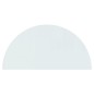 vidaXL Funkenschutzplatte Glas Halbrund 1200x600 mm vidaXL Funkenschutzplatte Glas Halbrund 1200x600 mm