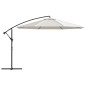 vidaXL Freiarm-Sonnenschirm 3,5 m Sandweiß vidaXL Freiarm-Sonnenschirm 3,5 m Sandweiß