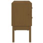 vidaXL Konsolenschrank Honigbraun 90x40x78 cm Massivholz Kiefer vidaXL Konsolenschrank Honigbraun 90x40x78 cm Massivholz Kiefer