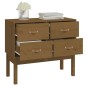 vidaXL Konsolenschrank Honigbraun 90x40x78 cm Massivholz Kiefer vidaXL Konsolenschrank Honigbraun 90x40x78 cm Massivholz Kiefer