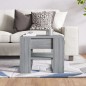 vidaXL Couchtisch Grau Sonoma 55,5x55x45 cm Holzwerkstoff