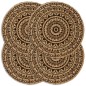 vidaXL Tischsets 4 Stk. Dunkelbraun 38 cm Rund Jute vidaXL Tischsets 4 Stk. Dunkelbraun 38 cm Rund Jute