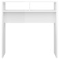 vidaXL Konsolentisch Hochglanz-Weiß 78x30x80 cm Holzwerkstoff vidaXL Konsolentisch Hochglanz-Weiß 78x30x80 cm Holzwerkstoff