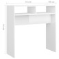 vidaXL Konsolentisch Hochglanz-Weiß 78x30x80 cm Holzwerkstoff vidaXL Konsolentisch Hochglanz-Weiß 78x30x80 cm Holzwerkstoff