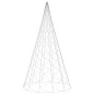 vidaXL LED-Weihnachtsbaum für Fahnenmast Blau 1400 LEDs 500 cm vidaXL LED-Weihnachtsbaum für Fahnenmast Blau 1400 LEDs 500 cm
