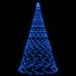 vidaXL LED-Weihnachtsbaum für Fahnenmast Blau 1400 LEDs 500 cm vidaXL LED-Weihnachtsbaum für Fahnenmast Blau 1400 LEDs 500 cm