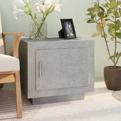 vidaXL Couchtisch Betongrau 51x50x45 cm Holzwerkstoff