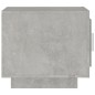 vidaXL Couchtisch Betongrau 51x50x45 cm Holzwerkstoff vidaXL Couchtisch Betongrau 51x50x45 cm Holzwerkstoff