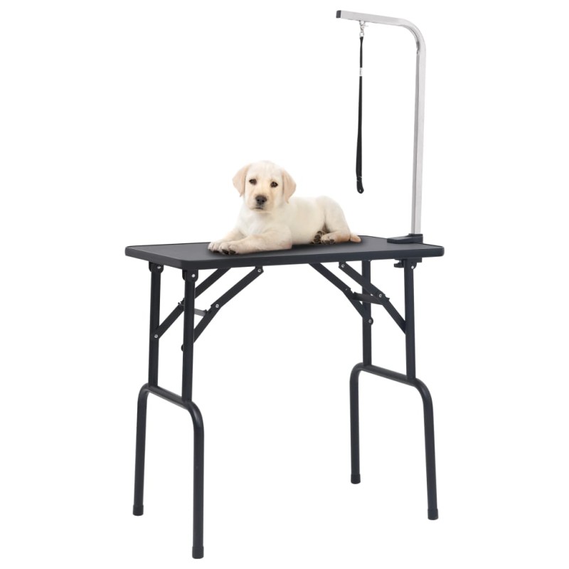 vidaXL Verstellbarer Trimmtisch für Hunde mit 1 Schlaufe vidaXL Verstellbarer Trimmtisch für Hunde mit 1 Schlaufe