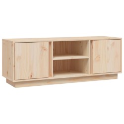 vidaXL TV-Schrank 110x35x40,5 cm Massivholz Kiefer