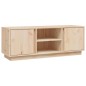 vidaXL TV-Schrank 110x35x40,5 cm Massivholz Kiefer vidaXL TV-Schrank 110x35x40,5 cm Massivholz Kiefer