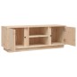 vidaXL TV-Schrank 110x35x40,5 cm Massivholz Kiefer vidaXL TV-Schrank 110x35x40,5 cm Massivholz Kiefer