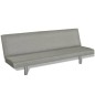 vidaXL Schlafsofa Grau Polyester vidaXL Schlafsofa Grau Polyester