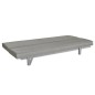 vidaXL Schlafsofa Grau Polyester vidaXL Schlafsofa Grau Polyester