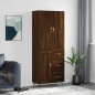vidaXL Highboard Braun Eichen-Optik 69,5x34x180 cm Holzwerkstoff vidaXL Highboard Braun Eichen-Optik 69,5x34x180 cm Holzwerkstoff