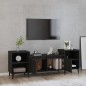 vidaXL TV-Schrank Schwarz 160x35x55 cm Holzwerkstoff vidaXL TV-Schrank Schwarz 160x35x55 cm Holzwerkstoff