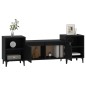 vidaXL TV-Schrank Schwarz 160x35x55 cm Holzwerkstoff vidaXL TV-Schrank Schwarz 160x35x55 cm Holzwerkstoff