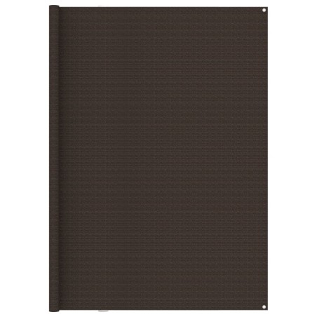 vidaXL Zeltteppich 250x500 cm Braun