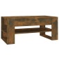 vidaXL Couchtisch Räuchereiche 102x55x45 cm Holzwerkstoff vidaXL Couchtisch Räuchereiche 102x55x45 cm Holzwerkstoff
