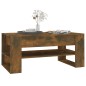 vidaXL Couchtisch Räuchereiche 102x55x45 cm Holzwerkstoff vidaXL Couchtisch Räuchereiche 102x55x45 cm Holzwerkstoff