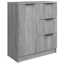 vidaXL Sideboard Grau Sonoma 60x30x70 cm Holzwerkstoff
