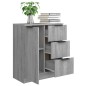 vidaXL Sideboard Grau Sonoma 60x30x70 cm Holzwerkstoff vidaXL Sideboard Grau Sonoma 60x30x70 cm Holzwerkstoff